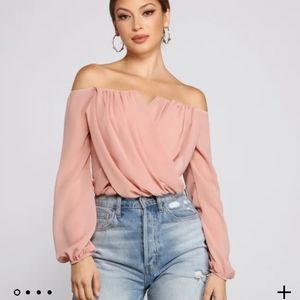 SOLD...Off Shoulder Top